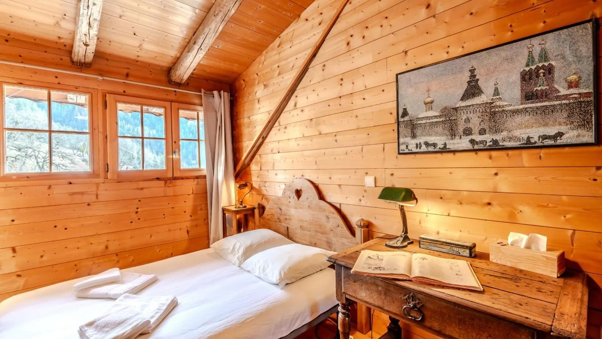 Slow Chalet De L'Ourse - Charming Old Chalet Stunning View Sauna Pets Ok Serraval 0*,  フランス