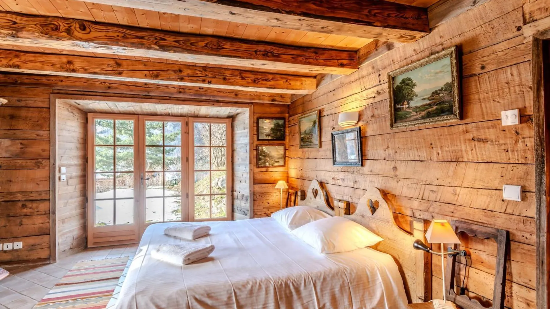 Slow Chalet De L'Ourse - Charming Old Chalet Stunning View Sauna Pets Ok Serraval 0*,