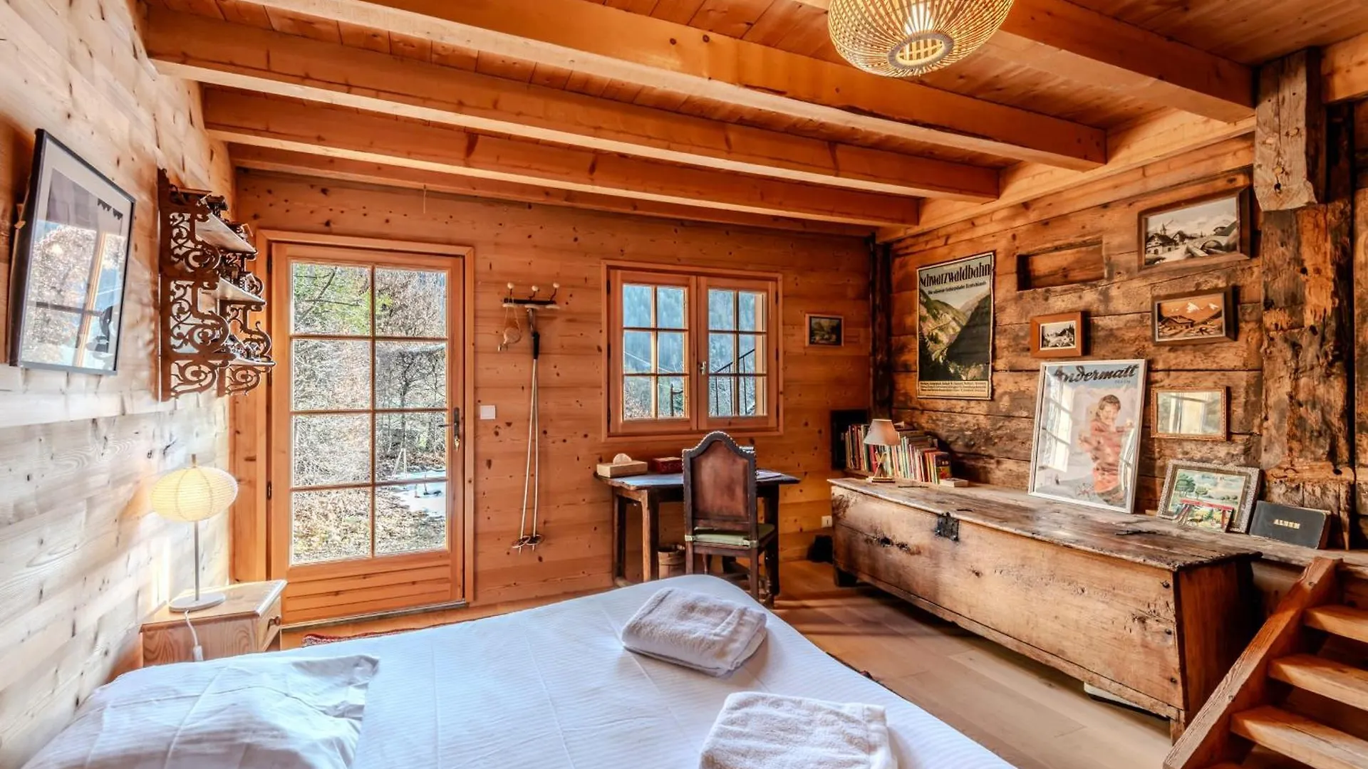 Slow Chalet De L'Ourse - Charming Old Chalet Stunning View Sauna Pets Ok Serraval